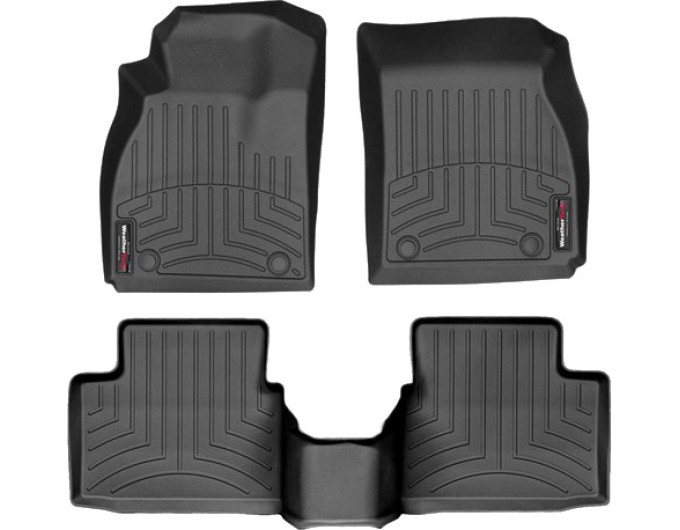 Коврики WeatherTech Black для Opel Insignia (mkI)(A); Buick Regal (mkV)(4 big fixings) 2008-2017, цена: 11 488 грн.