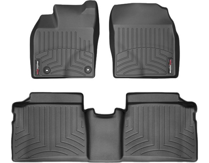 Коврики Weathertech Black для Toyota Prius (US)(plug-in hybrid)(mkIII) 2012-2015, ціна: 11 488 грн.