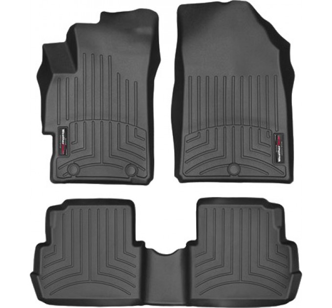 Коврики WeatherTech Black для Chevrolet Spark (mkIII) 2010-2015, цена: 10 641 грн.