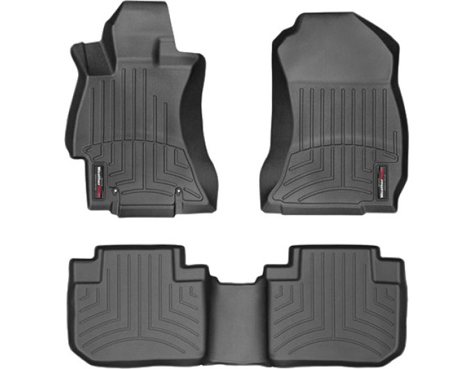 Коврики WeatherTech Black для Subaru Forester (mkIV) 2013-2018, цена: 11 488 грн.