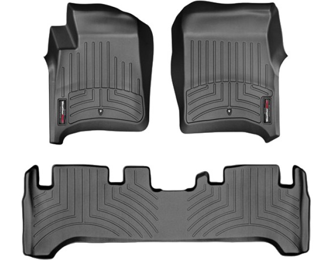 Коврики WeatherTech Black для Toyota Land Cruiser (J80); Lexus LX (mkI) 1990-1997, цена: 11 488 грн.