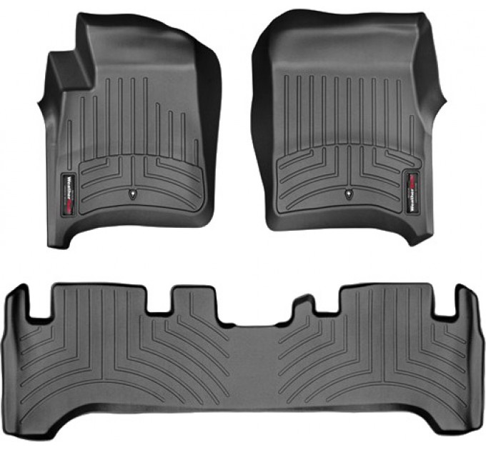 Коврики WeatherTech Black для Toyota Land Cruiser (J80); Lexus LX (mkI) 1990-1997, цена: 10 641 грн.