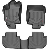 Коврики Weathertech Black для Subaru Tribeca (mkI)(1-2 row) 2005-2014