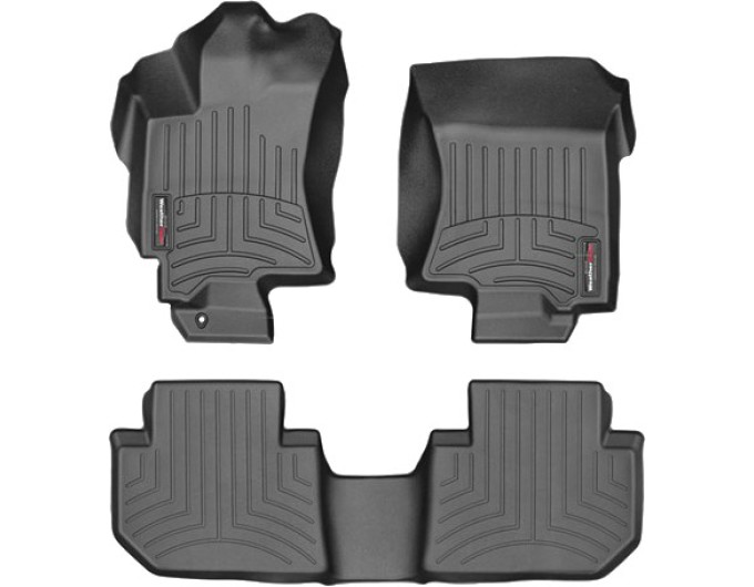 Коврики WeatherTech Black для Subaru Tribeca (mkI)(1-2 row) 2005-2014, цена: 11 488 грн.