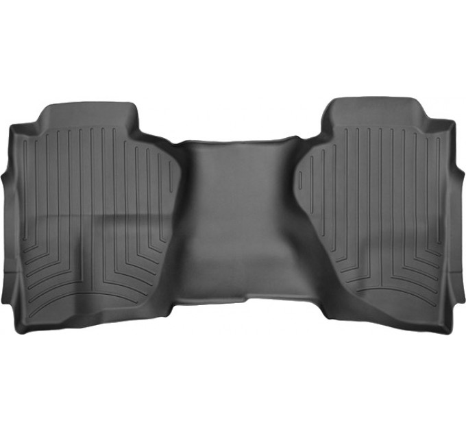 Килимки WeatherTech Black для Chevrolet Silverado (mkIII); GMC Sierra (mkIII)(extended cab)(2 row) 2014-2018, ціна: 4 705 грн.