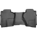 Килимки WeatherTech Black для Chevrolet Silverado (mkIII); GMC Sierra (mkIII)(extended cab)(2 row) 2014-2018, ціна: 4 705 грн.