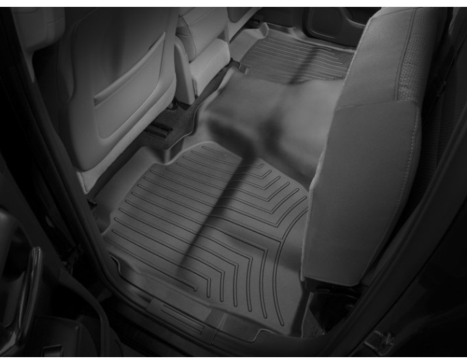 Коврики WeatherTech Black для Chevrolet Silverado (mkIII); GMC Sierra (mkIII)(extended cab)(2 row) 2014-2018, цена: 5 135 грн.