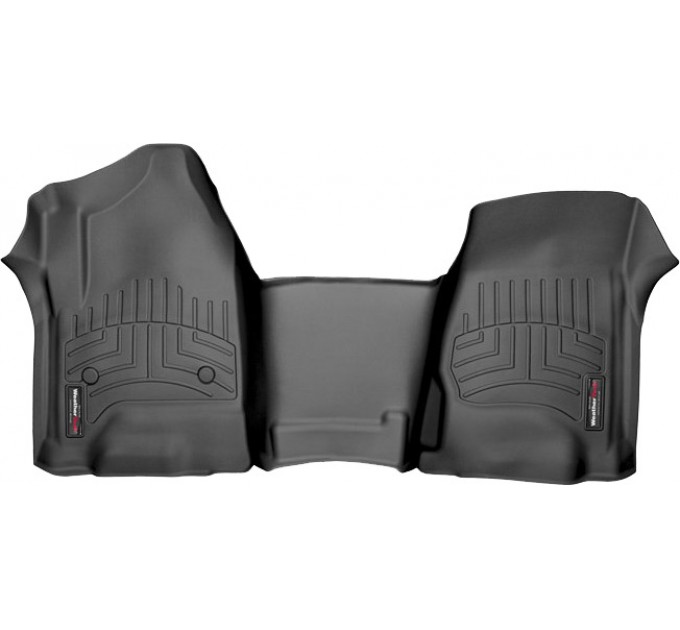 Коврики Weathertech Black для Chevrolet Suburban (mkXI) / Tahoe (mkIV) / Silverado (extended & double cab)(mkIII); GMC Yukon / Yukon XL (mkXI)(1 pc.)(1 row) 2015→, ціна: 7 773 грн.