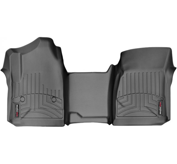 Коврик Weathertech Black для Chevrolet Silverado (single cab)(mkIII)(no 4x4 shifter)(with short console) 2014→, ціна: 7 773 грн.