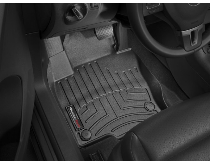 Коврики WeatherTech Black для Volkswagen Tiguan (mkI) 2007-2017, цена: 11 488 грн.