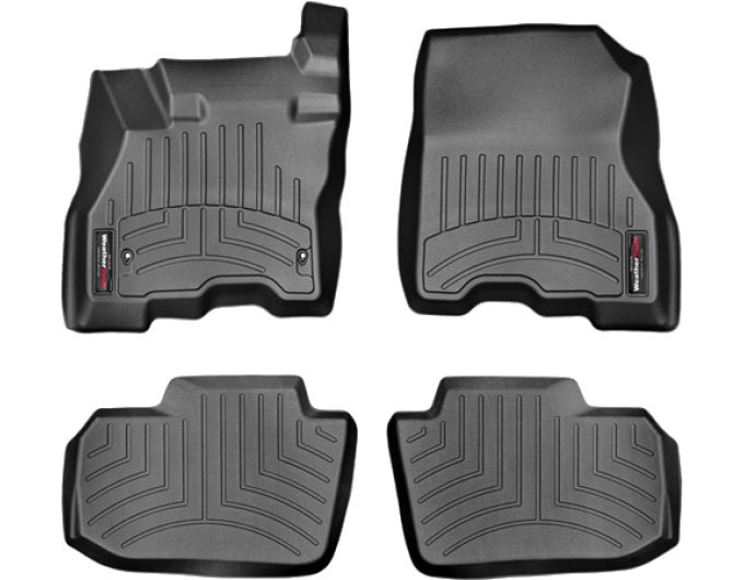 Коврики WeatherTech Black для Nissan Leaf (mkI) 2013-2017, цена: 11 488 грн.