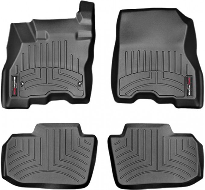 Коврики WeatherTech Black для Nissan Leaf (mkI) 2013-2017, цена: 10 641 грн.