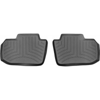 Коврики WeatherTech Black для Nissan Leaf (mkI-mkII)(2 row) 2010→