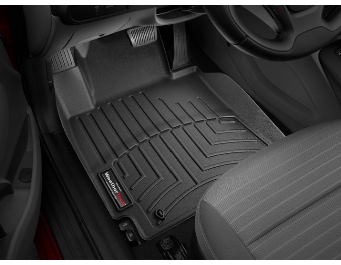 Коврики WeatherTech Black для Kia Cerato (mkII)(1 row) 2014-2017, цена: 6 692 грн.