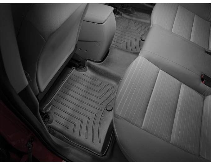 Коврики WeatherTech Black для Kia Cerato (mkII)(2 row) 2014-2017, цена: 4 911 грн.