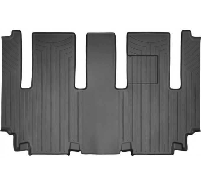 Килимки WeatherTech Black для Kia Carnival/Sedona (mkII)(3 row 60/40 bench)(2 row) 2006-2012, ціна: 6 343 грн.