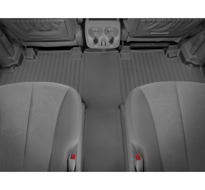 Коврики WeatherTech Black для Kia Carnival/Sedona (mkII)(1-2 row)(3 row 60/40 bench) 2006-2012, цена: 14 117 грн.