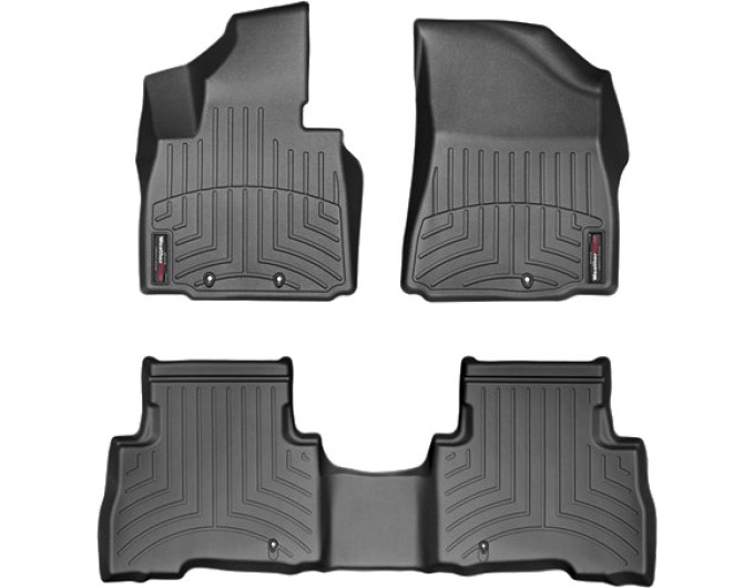 Коврики Weathertech Black для Kia Sorento (US)(mkII)(1-2 row) 2013-2015 automatic, ціна: 11 488 грн.