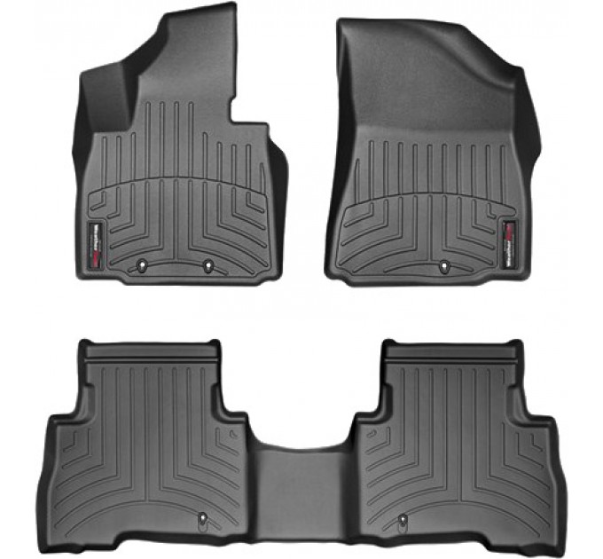 Коврики WeatherTech Black для Kia Sorento (mkII)(1-2 row) 2013-2015 automatic (USA), цена: 10 641 грн.