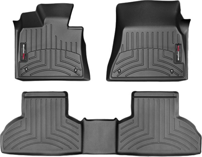 Коврики WeatherTech Black для BMW X5 (F15) / X6 (F16)(1-2 row) 2014-2018, цена: 11 709 грн.