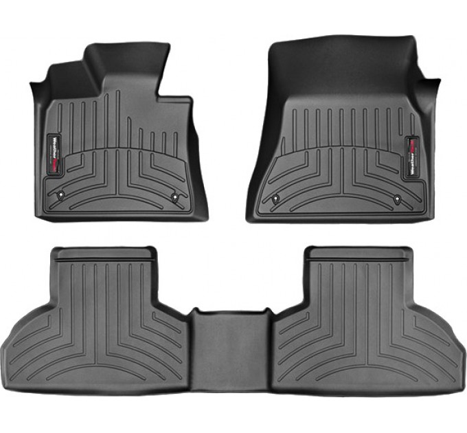 Коврики Weathertech Black для BMW X5 (F15) / X6 (F16)(1-2 row) 2014-2018, ціна: 10 849 грн.