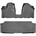 Коврики Weathertech Black для Dodge Grand Caravan (mkV)(1-2 row)(no console)(2 row bench)(no Stow & Go or Swivel & Go seats) 2012→, ціна: 13 480 грн.