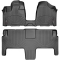 Коврики Weathertech Black для Chrysler Town & Country (mkV)(1-2 row)(no super console)(2 row luxury bucket seats) 2012-2016, ціна: 13 480 грн.