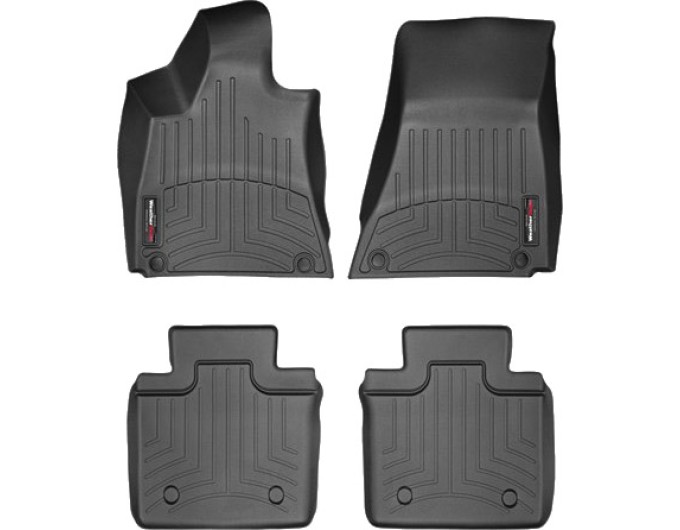 Коврики WeatherTech Black для Maserati Quattroporte (mkVI)(RWD)(2 zone climate control) 2013-2016, цена: 10 602 грн.