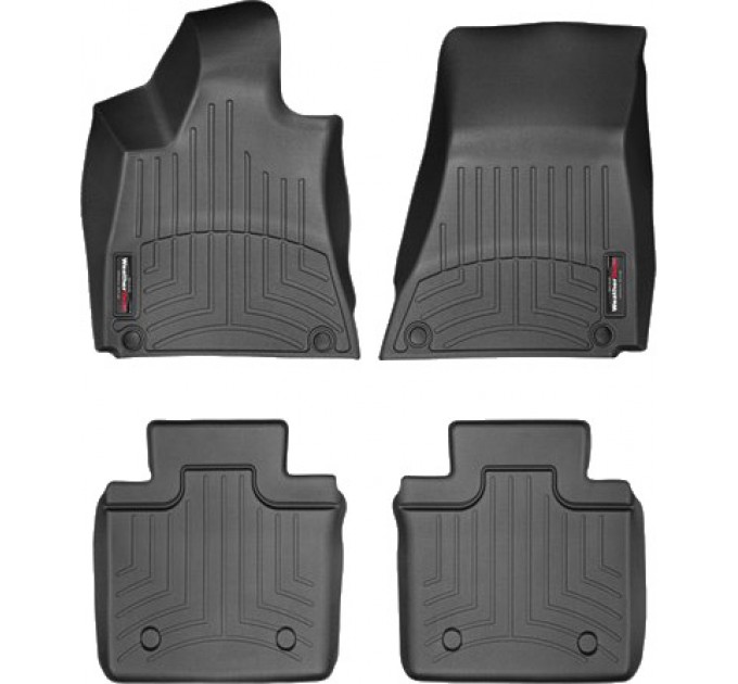 Коврики Weathertech Black для Maserati Quattroporte (mkVI)(RWD)(2 zone climate control) 2013-2016, ціна: 9 826 грн.