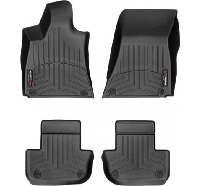 Коврики WeatherTech Black для Maserati Ghibli (M157)(RWD) 2013-2015, цена: 9 826 грн.