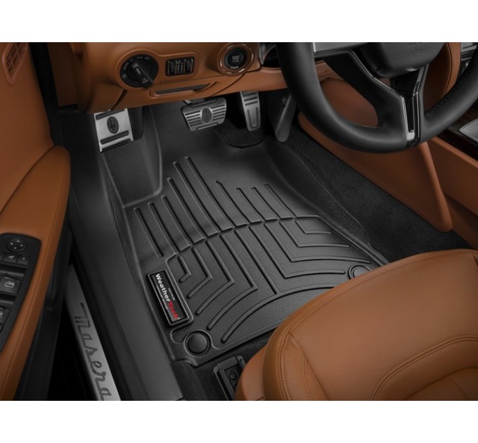 Коврики Weathertech Black для Maserati Ghibli (M157)(RWD) 2013-2015, ціна: 9 826 грн.