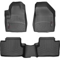 Коврики WeatherTech Black для Jeep Cherokee (KL)(with floor raised before your dead pedal)(1 row) 2014-2015, цена: 11 709 грн.