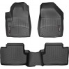 Коврики WeatherTech Black для Jeep Cherokee (KL)(with floor raised before your dead pedal)(1 row) 2014-2015, цена: 10 849 грн.