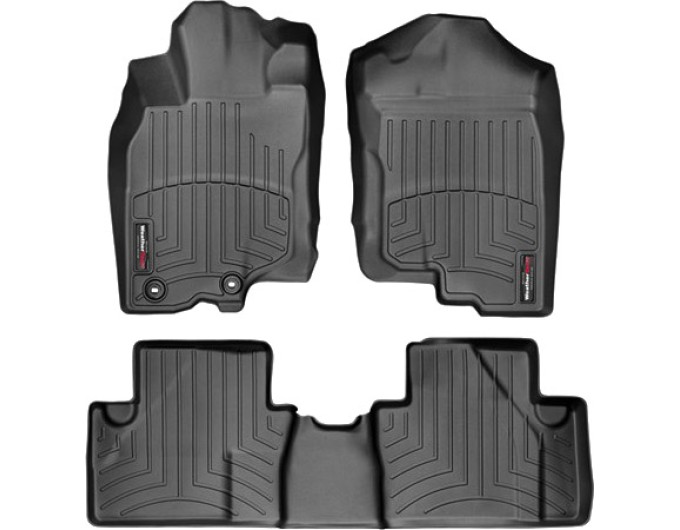 Коврики Weathertech Black для Honda Insight (mkII)(2 fixings) 2010-2014, ціна: 11 488 грн.