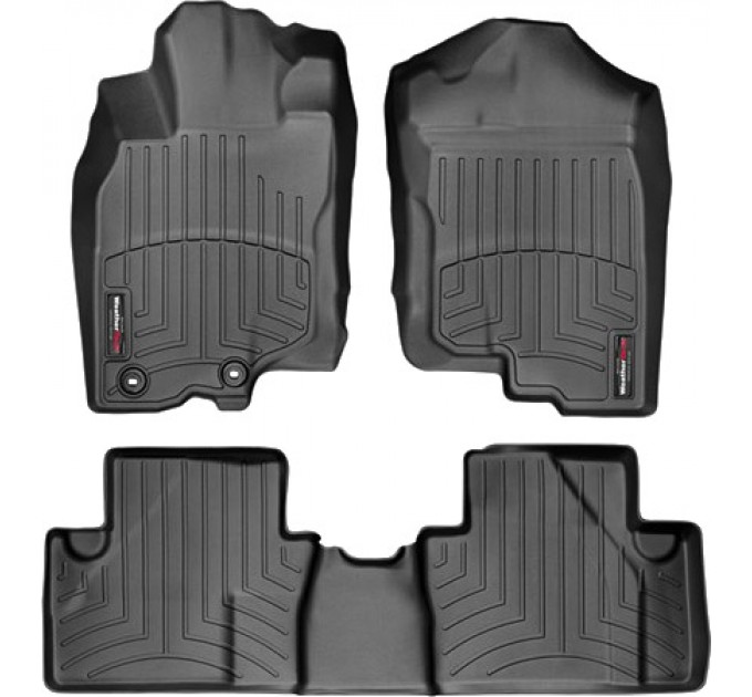 Коврики WeatherTech Black для Honda Insight (mkII)(2 fixings) 2010-2014, цена: 10 641 грн.