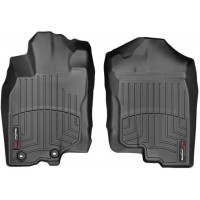 Коврики Weathertech Black для Honda Insight (mkII)(2 fixings)(1 row) 2010-2014