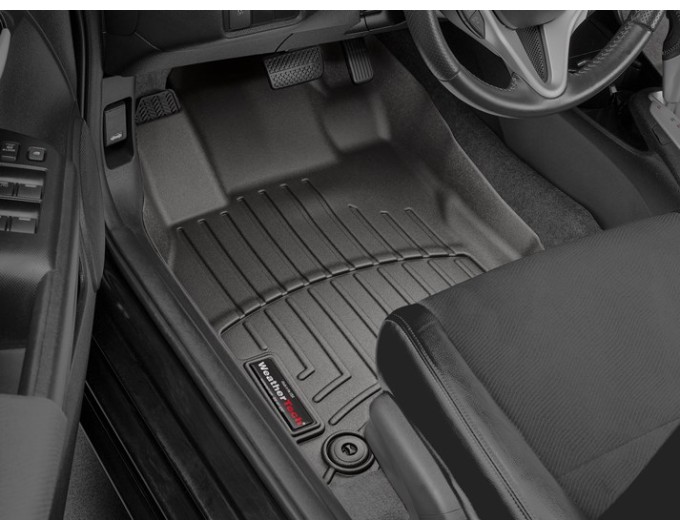 Коврики WeatherTech Black для Honda Insight (mkII)(2 fixings)(1 row) 2010-2014, цена: 6 692 грн.