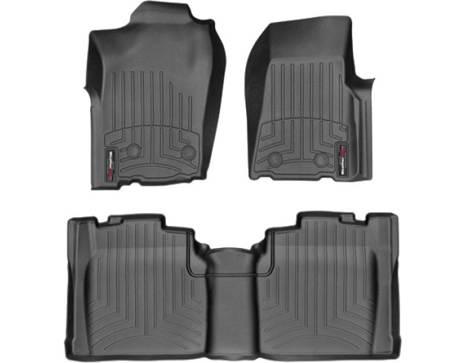 Коврики WeatherTech Black для Ford Ranger (mkIII)(all cabs)(1 row) 2011-2011 automatic, цена: 11 488 грн.