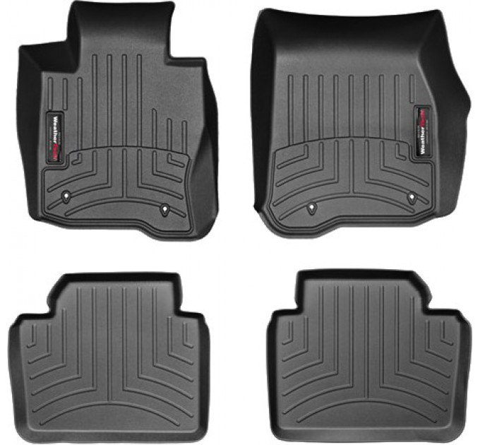 Коврики WeatherTech Black для BMW 4-series (F36)(gran coupe)(AWD) 2013-2020, цена: 9 227 грн.