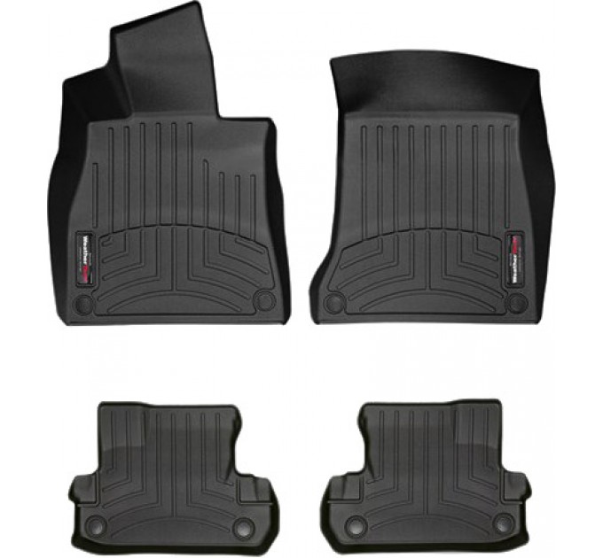 Коврики WeatherTech Black для Mercedes-Benz S-Class (C217/A217)(coupe & cabrio) 2014→, цена: 9 826 грн.