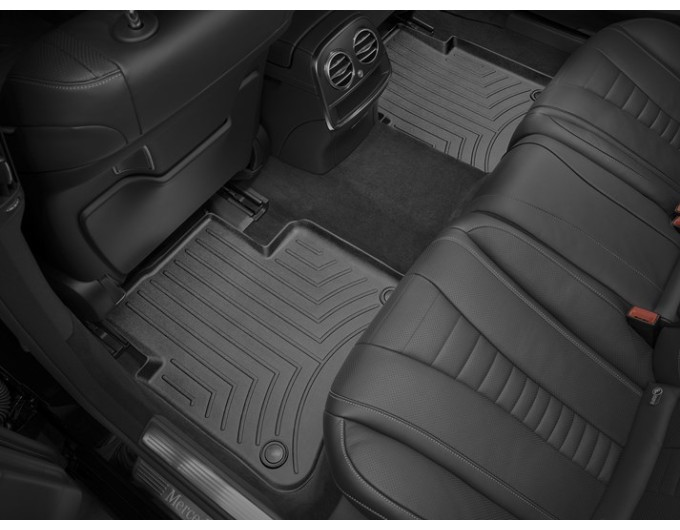 Килимки WeatherTech Black для Mercedes-Benz S-Class (V222)(long)(2 row) 2013-2020, ціна: 4 911 грн.