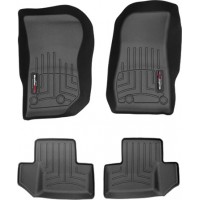 Коврики Weathertech Black для Jeep Wrangler (JK) 2014-2018