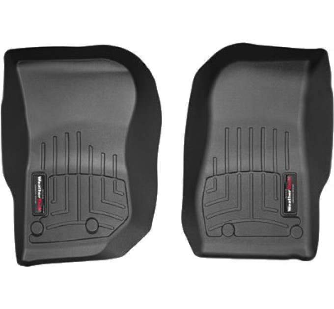 Коврики Weathertech Black для Jeep Wrangler (JK)(1 row) 2014-2018, ціна: 6 144 грн.