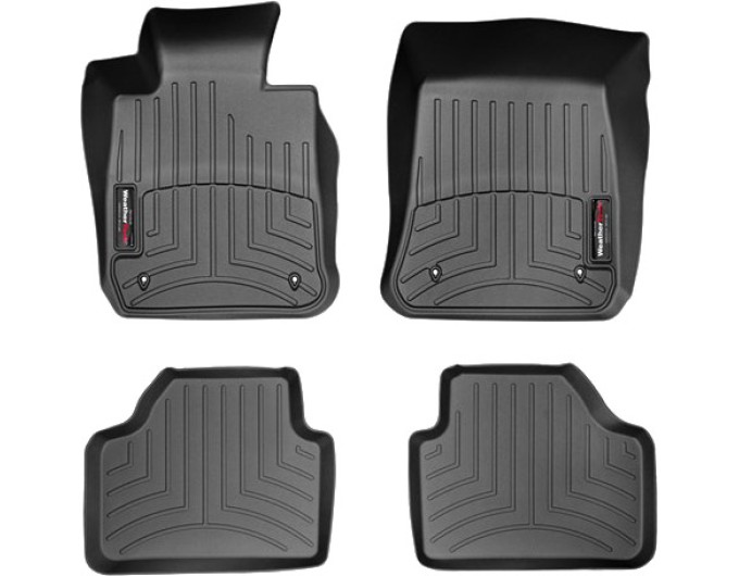 Коврики WeatherTech Black для BMW X1 (E84)(RWD) 2009-2015, цена: 10 602 грн.