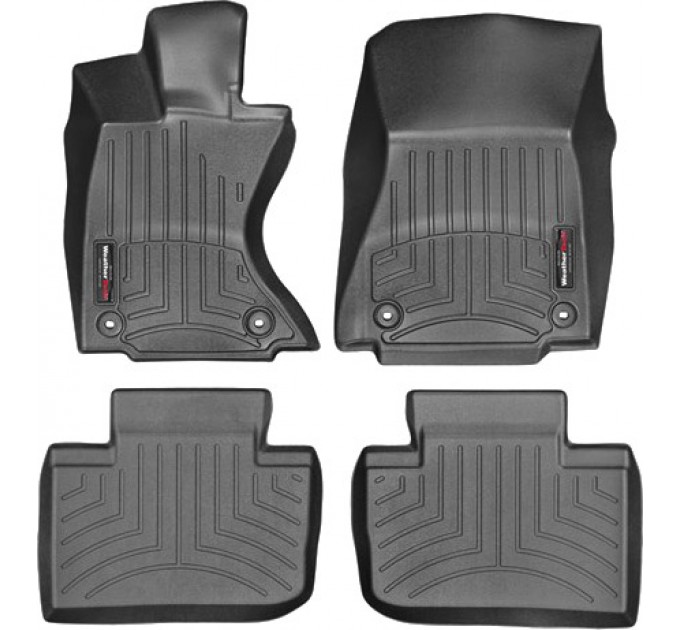 Коврики Weathertech Black для Lexus IS (sedan)(mkIII)(AWD) 2014→, ціна: 10 641 грн.