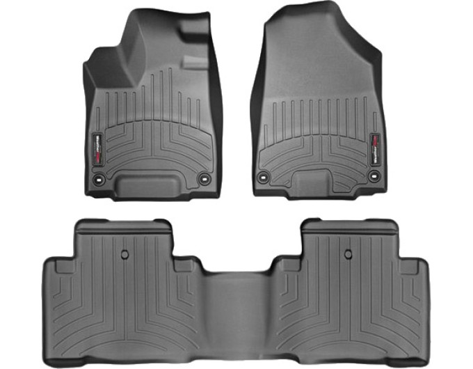 Коврики WeatherTech Black для Acura MDX (mkIII)(not hybrid)(1-2 row) 2014-2020, цена: 12 666 грн.