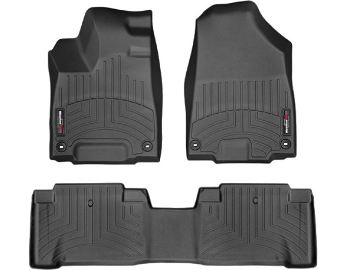 Коврики WeatherTech Black для Acura MDX (mkIII)(hybrid)(1-2 row) 2014-2020, цена: 11 709 грн.