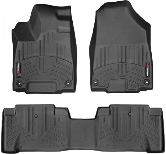 Коврики WeatherTech Black для Acura MDX (mkIII)(hybrid)(1-2 row) 2014-2020, цена: 10 186 грн.