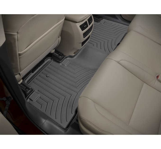 Килимки WeatherTech Black для Acura MDX (mkIII)(not hybrid)(2 row) 2014-2020, ціна: 4 988 грн.