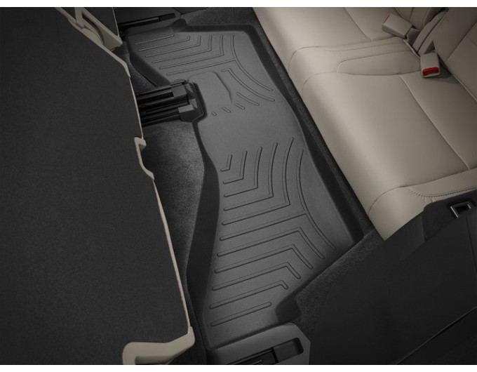 Коврики WeatherTech Black для Acura MDX (mkIII)(2 row bench seats)(3 row) 2014-2020, цена: 4 911 грн.